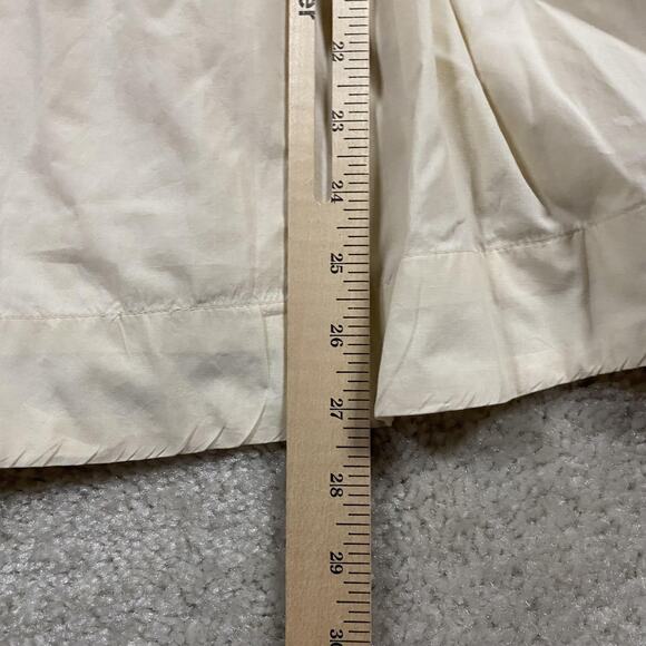 Love The Label Dress Womens Small White Puff Sleeve Embroidered Cotton Mini - Picture 10 of 11